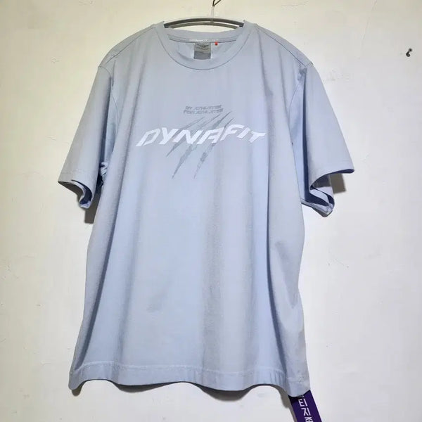[BUNJANG] Dynafit Light Blue Short Sleeve T-Shirt (Size 95) / 빈티지존 다이나핏 반팔티 95