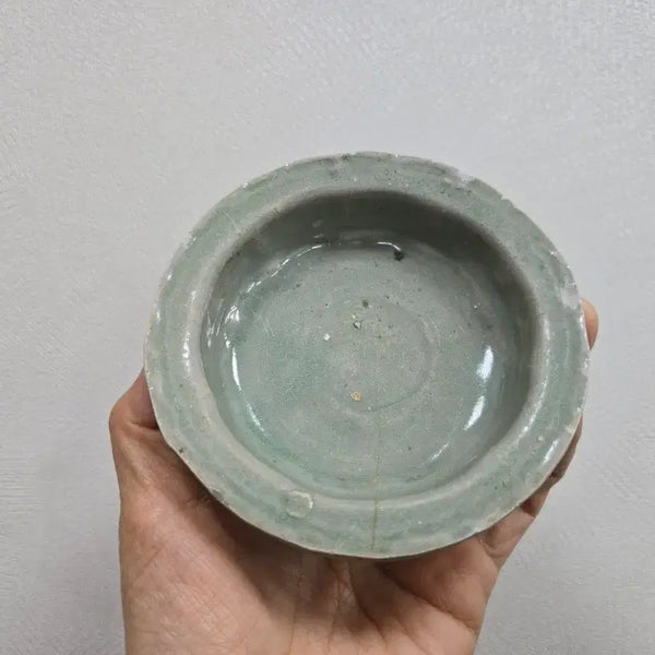 [BUNJANG] Authentic Goryeo Dynasty Celadon Flower-Shaped Dish / 진품 고려시대 청자 화형접시