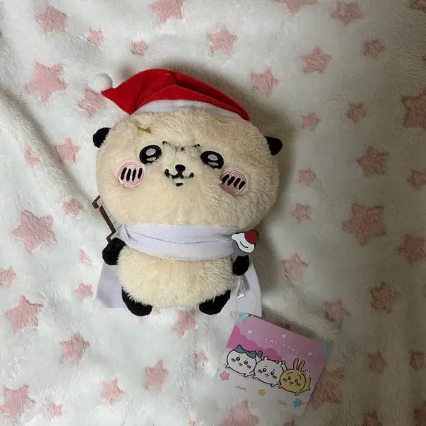 [BUNJANG] Chiikawa Racco Christmas Plush / 치이카와 랏코 크리스마스 후류인형