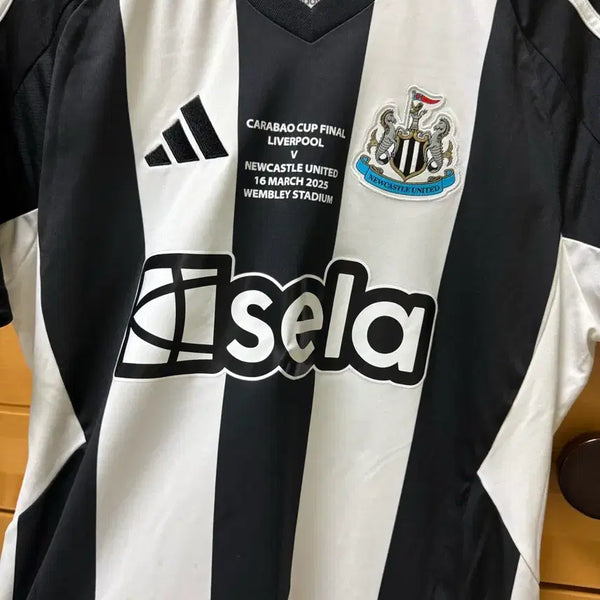 [BUNJANG] Newcastle United 24-25 Carabao Cup Final Kit Isaac Jersey (Size L) / (정품) 뉴캐슬 카라바오컵 결승킷 이삭 L