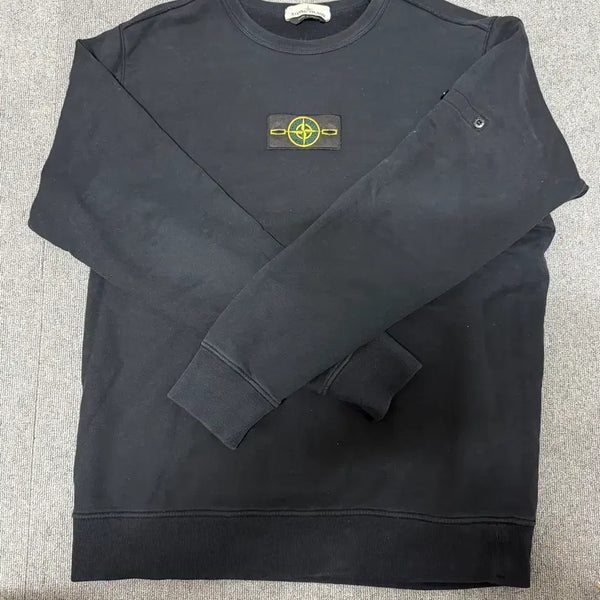 [BUNJANG] Stone Island Sweatshirt Black XL / 스톤아일랜드 맨투맨 블랙XL