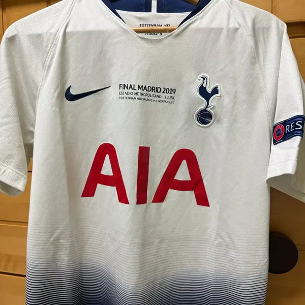 [BUNJANG] Tottenham Hotspur 18-19 Champions League Final Kit Son Heung-min Medium / (정품) 토트넘 챔스 결승킷 손흥민 M