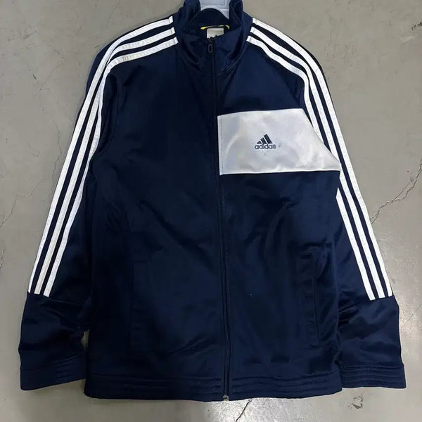 [BUNJANG] Adidas Logo Three-Stripes Track Top Jersey Size 105 / 만원샵 아디다스 로고 삼선 트랙탑 져지 105