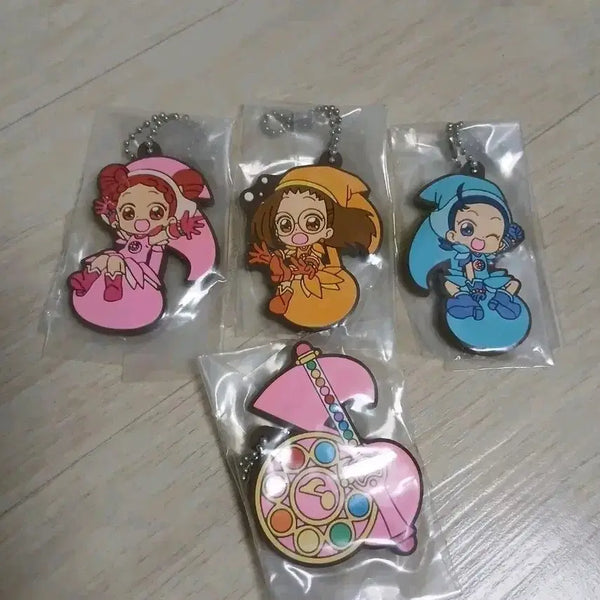[BUNJANG] Ojamajo Doremi Asoto B-Prize Rubber Strap Keychain Gacha Set / 꼬마 마법사 레미 아소토 어소트 b상 러버스트랩 키링 가챠