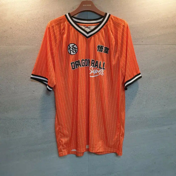 [BUNJANG] Dragon Ball Super Goku Jersey T-Shirt / 드래곤볼 슈퍼.저지티셔츠.