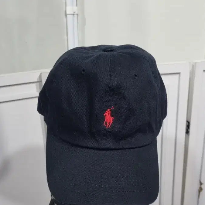 [BUNJANG] Polo Retro Doosan Red Pony Black Ball Cap / 폴로 레트로 두산 레드포니 검정색 볼캡 컨디션9/10