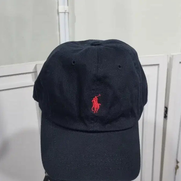 [BUNJANG] Polo Retro Doosan Red Pony Black Ball Cap / 폴로 레트로 두산 레드포니 검정색 볼캡 컨디션9/10