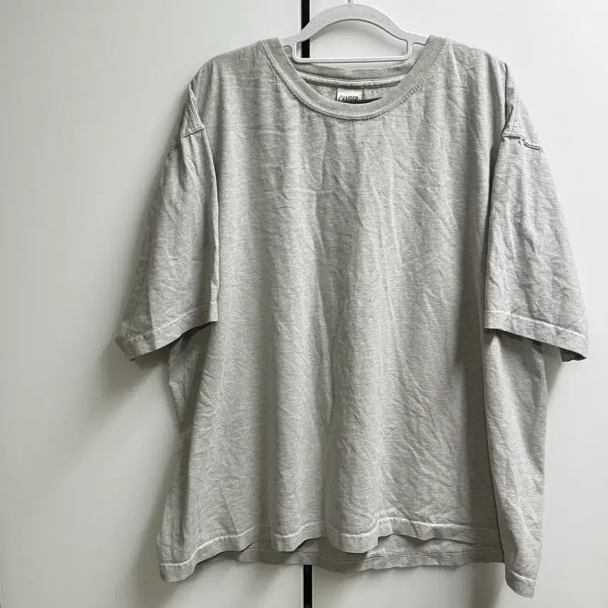[BUNJANG] Camber USA Grey Oversized T-Shirt XL / Camber made usa 캠버 그레이 오버핏 반팔티 XL
