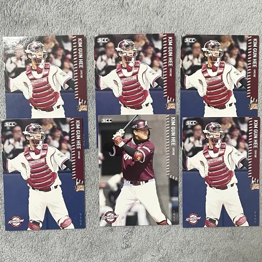 [BUNJANG] Kiwoom Heroes Kim Geon-hee 2026 KBO Normal Set Bundle / (일괄) 2026 kbo 카드 키움 히어로즈 김건희 노멀 세트