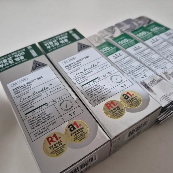 [BUNJANG] VT Cosmetics Riddleshots 500 (Set of 4 Boxes) / VT 리들샷 500 (새제품) 4박스