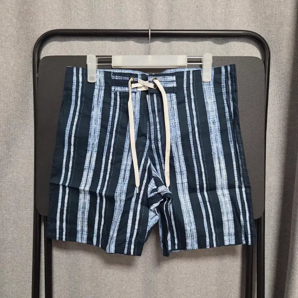 [BUNJANG] Vintage African Print Surfer Half Pants (Size 32-33) / African vintage 서퍼 하프 팬츠 32-33