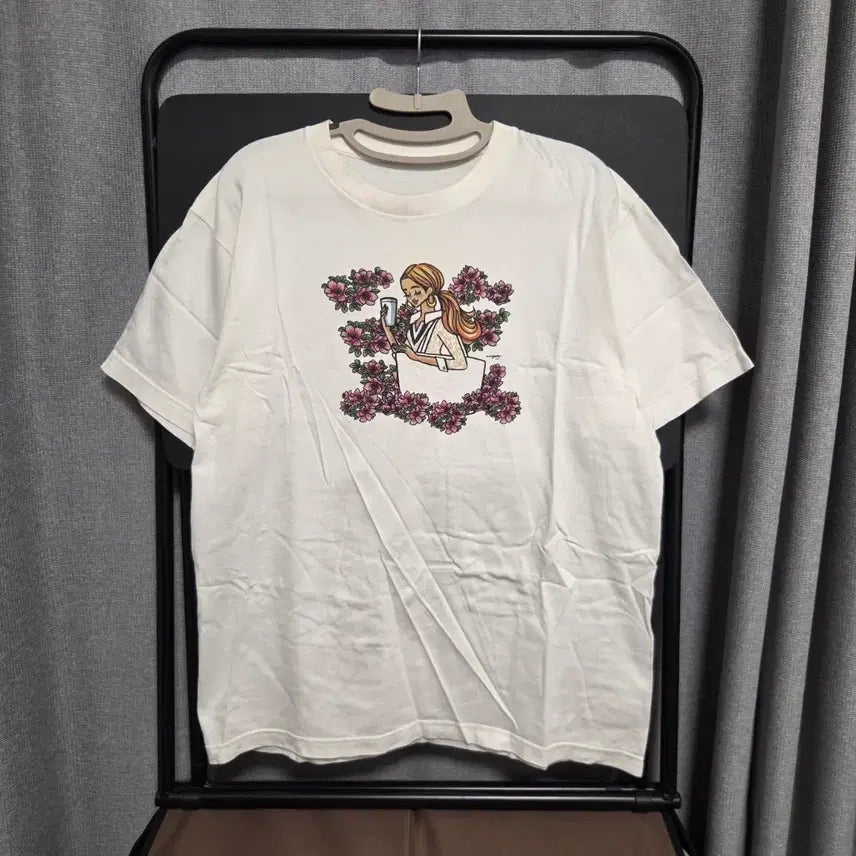 [BUNJANG] Japanese Vintage White Short Sleeve T-Shirt L / Japanese vintage 반팔 티셔츠 L(100)
