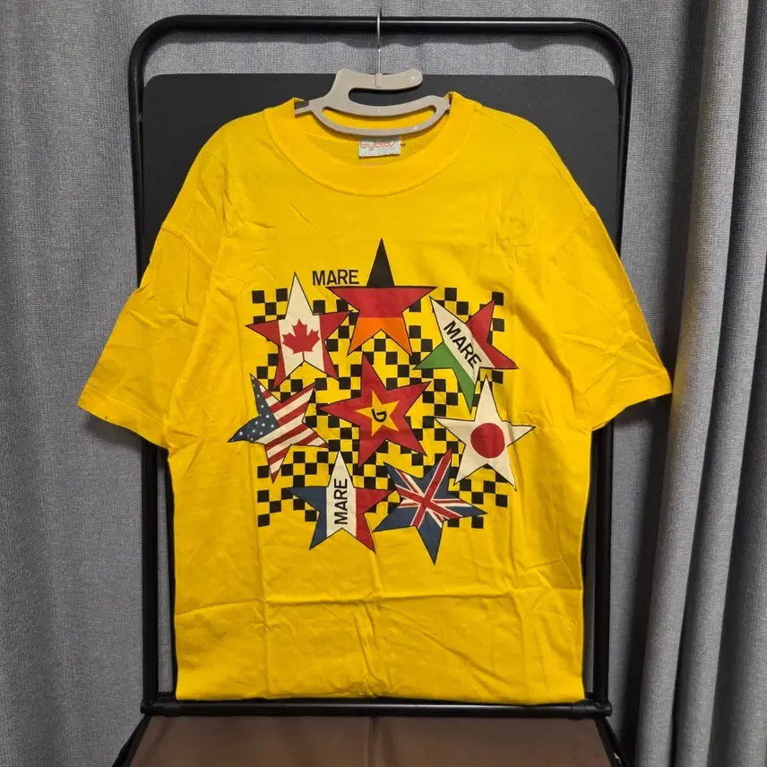 [BUNJANG] Byblos Vintage Italian Short Sleeve T-Shirt L (100) / 90s Byblos 이탈리아제 빈티지 반팔 티셔츠 L(100)