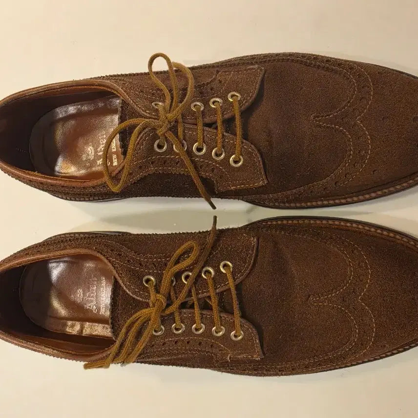 [BUNJANG] Alden 9794 8D Snuff Longwing Blucher Shoes / 알든 9794 8D 롱윙 블러쳐 스너프 색상 팝니다