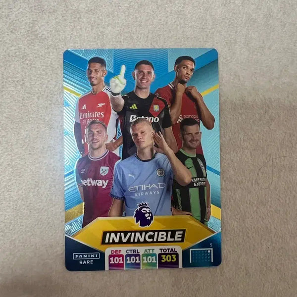 [BUNJANG] 2025 Adrenalyn Premier League Panini Invincible Card / 2025 아드레날린 프리미어리그 파니니