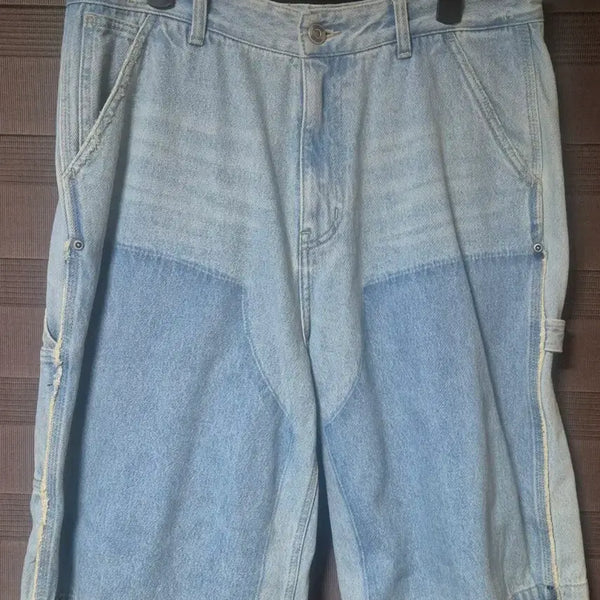[BUNJANG] Solid Homme 25SS Double Knee Shorts / [50]솔리드옴므 25ss 더블니 쇼츠