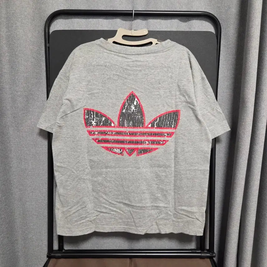 [BUNJANG] Adidas 90s Vintage T-Shirt L (Gray) / 90s 아디다스 빈티지 반팔 티셔츠 L(100)
