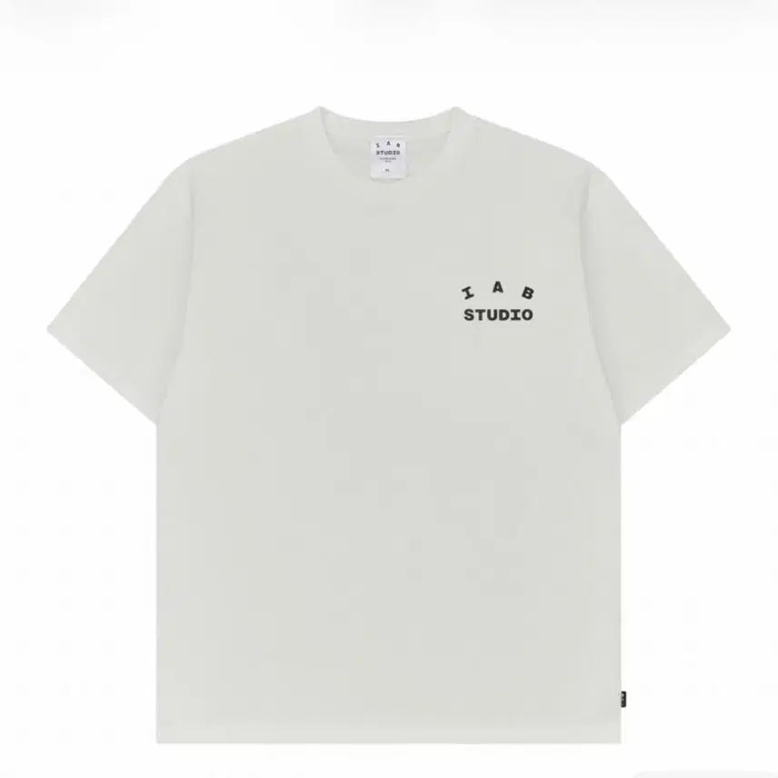 [BUNJANG] IAB Studio T-shirt White XL / [XL] 아이앱 티셔츠 화이트 블랙