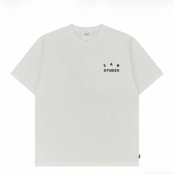 [BUNJANG] IAB Studio T-shirt White XL / [XL] 아이앱 티셔츠 화이트 블랙