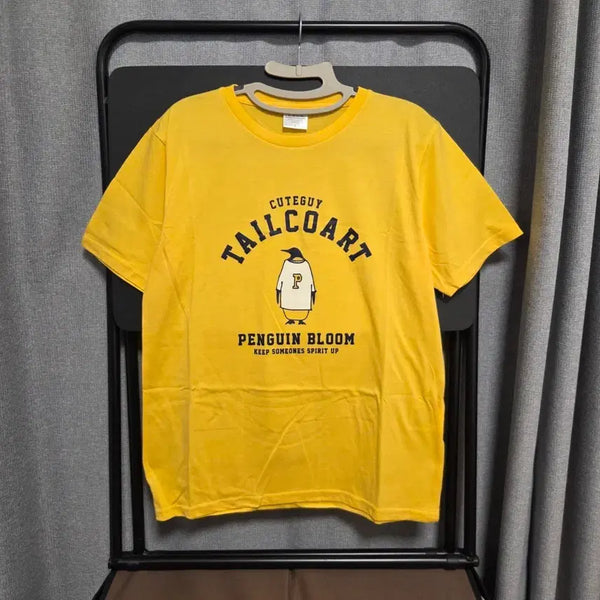 [BUNJANG] OBLO Vintage Yellow Short Sleeve T-Shirt M (95) / OBLO Japan 빈티지 반팔 티셔츠 M(95)
