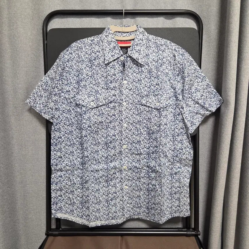 [BUNJANG] 8Design Vintage Western Short Sleeve Shirt L / 8Design 빈티지 반팔 웨스턴 셔츠 L(100)