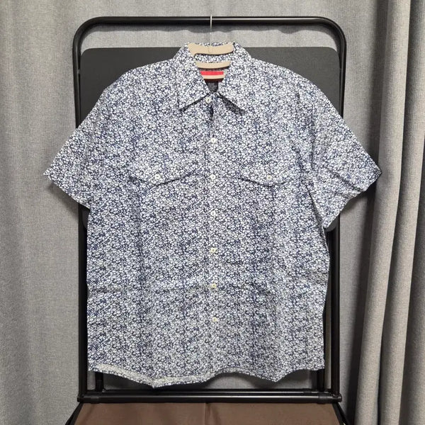 [BUNJANG] 8Design Vintage Western Short Sleeve Shirt L / 8Design 빈티지 반팔 웨스턴 셔츠 L(100)