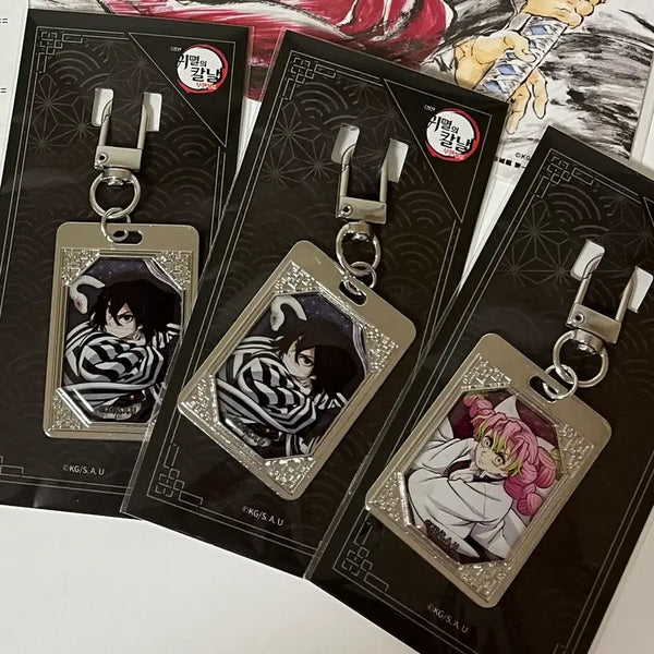 [BUNJANG] Demon Slayer Metal Keyring (Obanai Iguro, Mitsuri Kanroji) / cgv 귀멸의 칼날 메탈 키링 (이구로 미츠리)