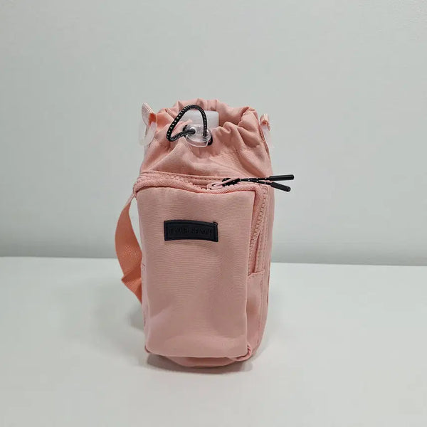 [BUNJANG] Pink Tumbler Crossbody Bag for Adults and Children / 핑크 텀블러가방 성인 어린이 보틀 물통 크로스백 텀블러 산책