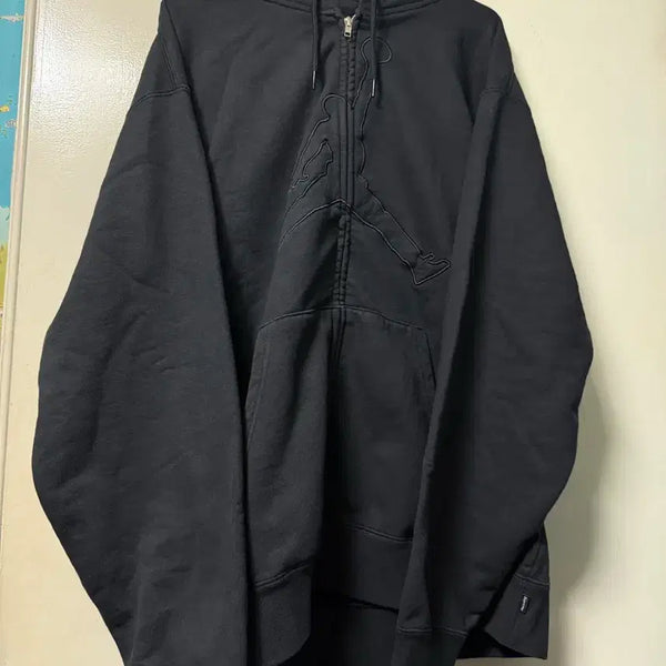 [BUNJANG] Supreme x Jordan Hooded Zip-Up Jacket L / 슈프림 조던 후드집업 L 새상품