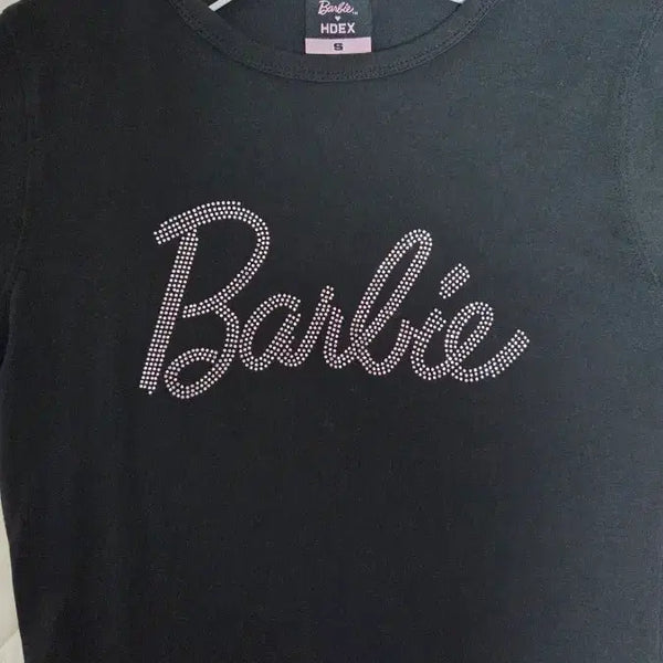[BUNJANG] HDEX Barbie Collaboration Short Sleeve T-Shirt Black S / 중고 최상급 컨디션)hdex 바비 콜라보 반팔티 블랙 s