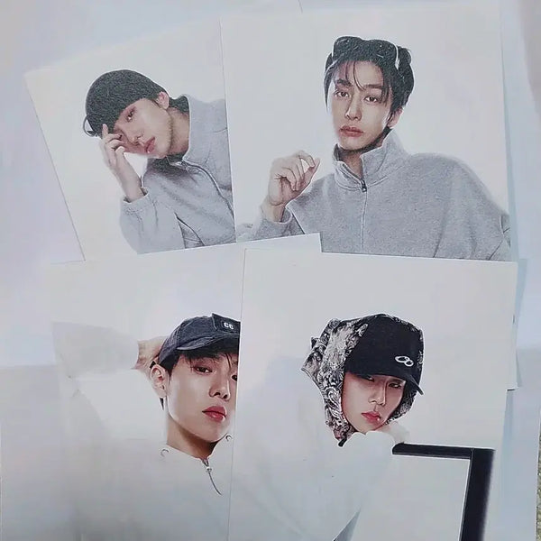 [BUNJANG] Monsta X Unfold Postcard Bundle Set / 몬스타엑스 언폴드 엽서 4장 일괄