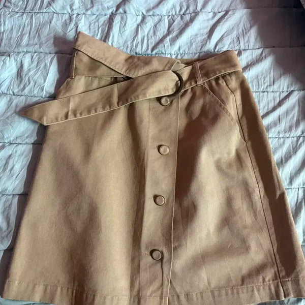 [BUNJANG] Majestic Vintage Belt Midi Skirt / majestic legon 마제스틱 벨트 빈티지 치마