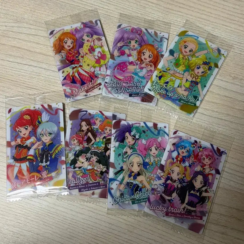 [BUNJANG] Aikatsu! PriPara Katsupara Starpara Wafer Card Bundle Set (Sealed) / 아이카츠 프리파라 카츠파라 스타파라 웨하스 미개봉 일괄