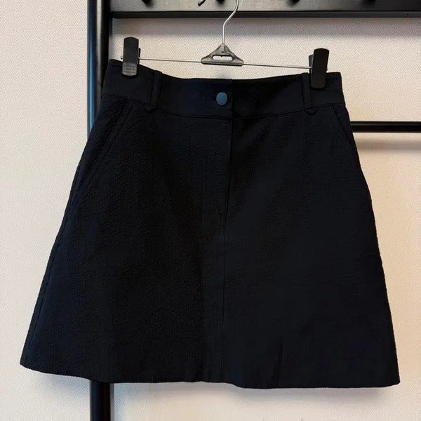 [BUNJANG] COS Black Mini Skirt / COS 시아사커 블랙 미니 스커트 정품