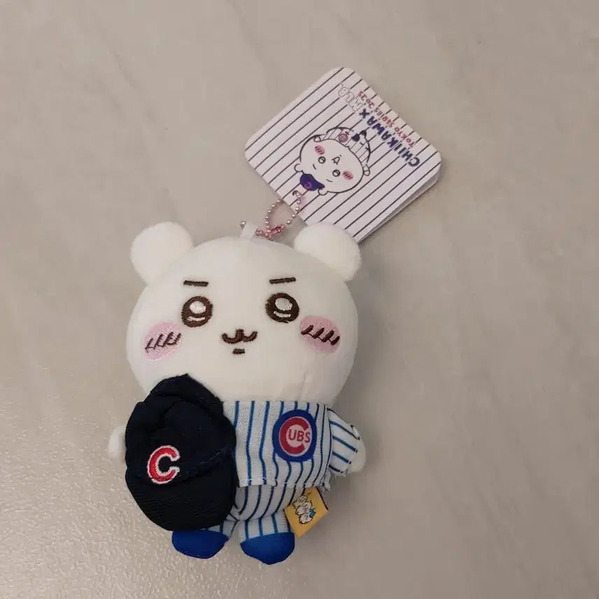 [BUNJANG] Cheeikawa x MLB Collaboration Plush Keychain / 먼작귀 치이카와 MLB 인형 키링