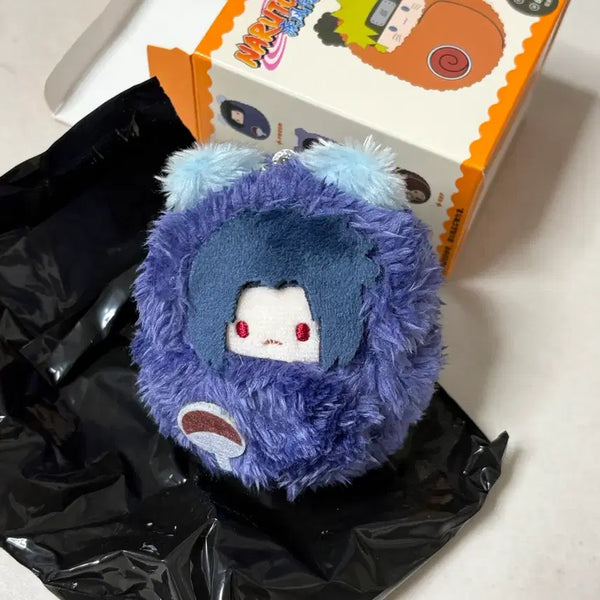 [BUNJANG] Naruto Sasuke Tapinui Plushie Keychain / 나루토 사스케 타피누이 인형 키링