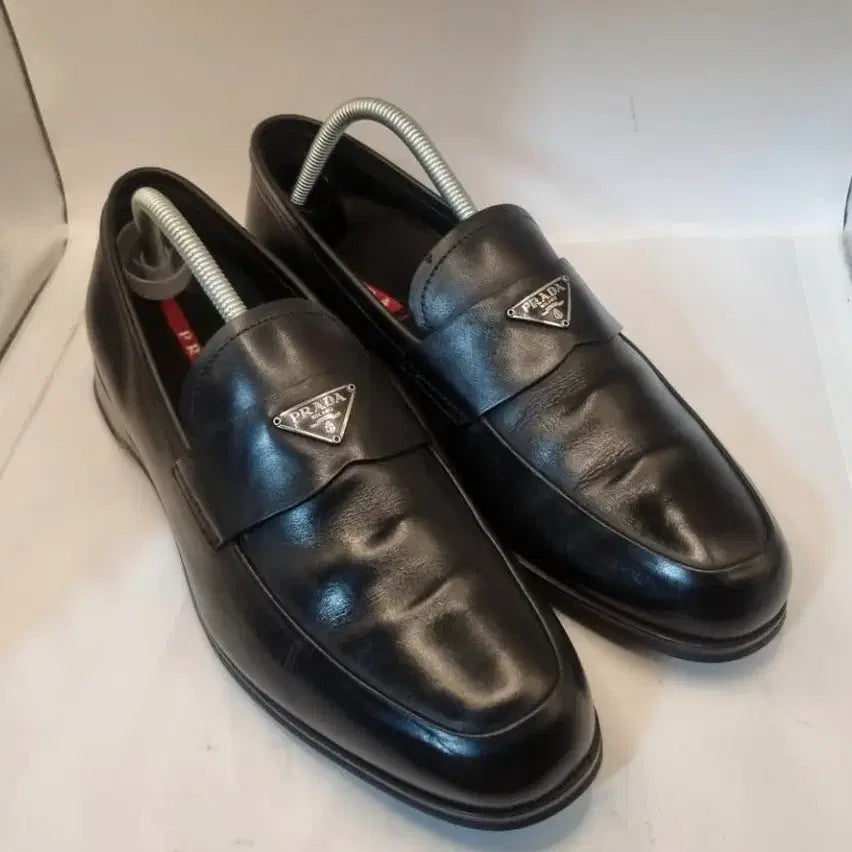 [BUNJANG] Prada Logo Loafers UK 7 / 프라다 로고 로퍼 uk7