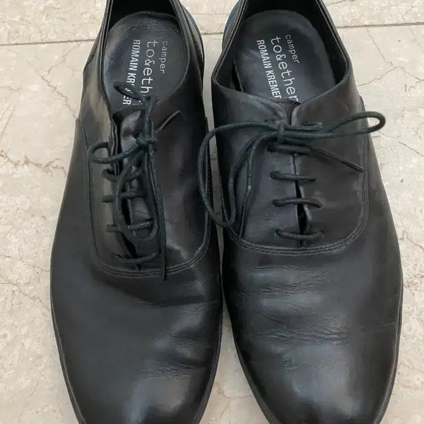 [BUNJANG] Camper Together Romain Kremer Collaboration Leather Derby Shoes / 캠퍼 투게더, 로맹 크레메르 콜라보 가죽 더비 슈즈 구두