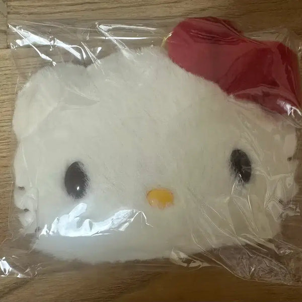 [BUNJANG] Sanrio Hello Kitty Face Retractable Badge Holder / 산리오 키티 페이스 릴패스 새상품