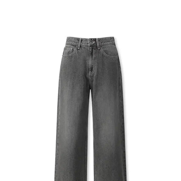 [BUNJANG] TOPTEN Wide Denim Pants Grey / 탑텐 와이드데님 24