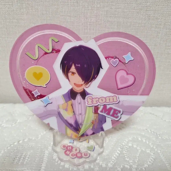 [BUNJANG] Ensemble Stars Shinobu Sengoku 8th Anniversary Heart Acrylic Stand / 앙스타 시노부 8주년 하트 아크릴 센고쿠 시노부