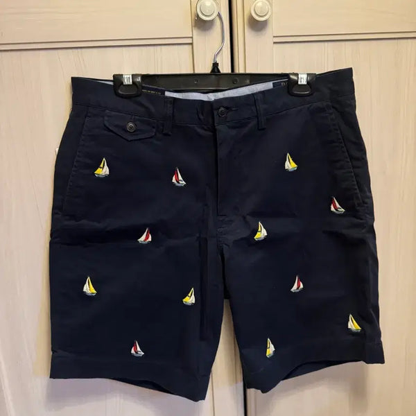 [BUNJANG] Polo Ralph Lauren Classic Fit Chino Shorts Navy / 폴로 클래식핏 치노쇼츠 네이비(33,새상품)