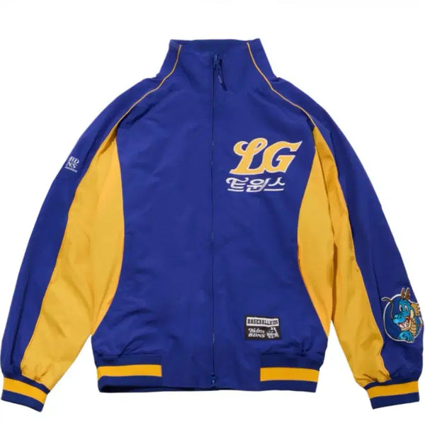 [BUNJANG] BADNIRUS LG Dugout Jacket Blue Dragon XXL / 빠더너스 엘지 더그아웃 자켓 블루 청룡 xxl