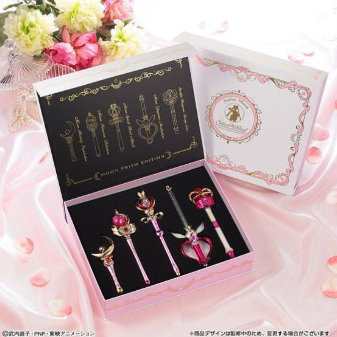 [BUNJANG] Bandai Sailor Moon Stick & Rod Moon Prism Edition 25th Anniversary / 세일러문 스틱&롯드 문프리즘에디션 25주년 판매합니다