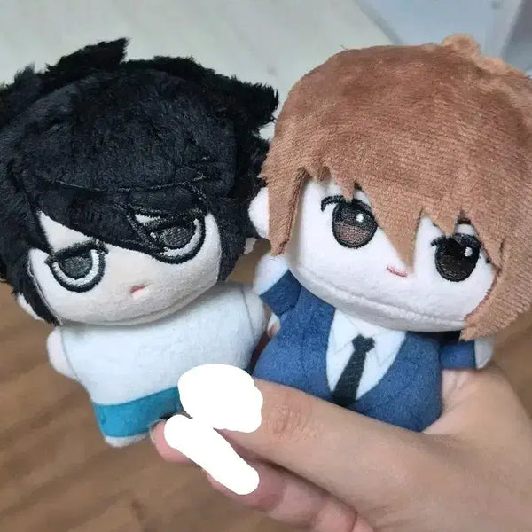 [BUNJANG] Death Note L & Light Plush Doll Bundle Set / 데스노트 L 라이토 봉제인형 타오바오 누이 일괄