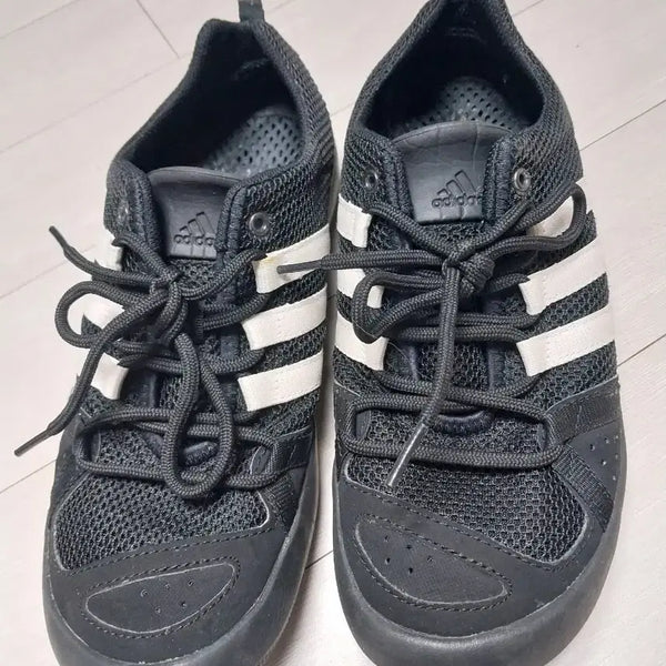 [BUNJANG] Adidas Climacool Black Sneakers 260 / 아디다스 클라이마쿨 블랙 운동화260