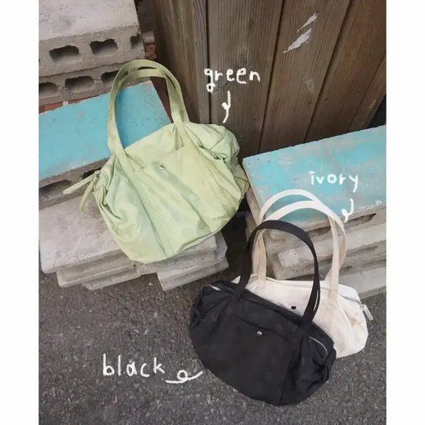 [BUNJANG] Bubble Shoulder Bag - Ivory / 버블 숄더백 아이보리