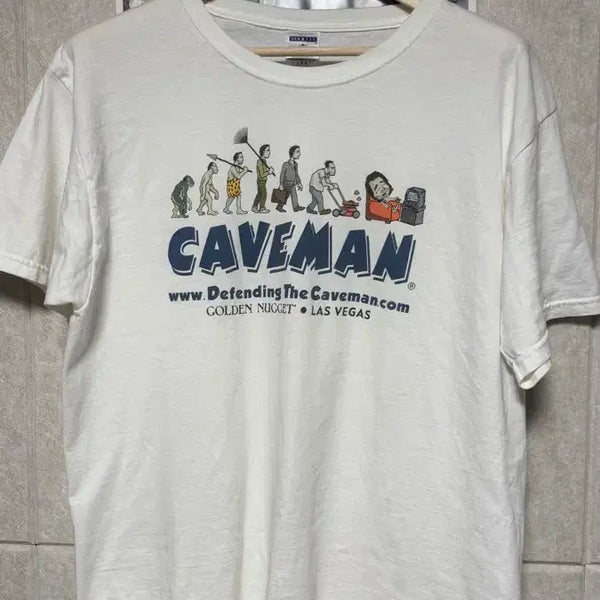 [BUNJANG] 90s Caveman T-Shirt L / 90s Caveman 티셔츠 L
