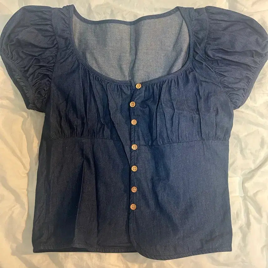 [BUNJANG] Rit Kim Salt Blouse / 릿킴 솔트 블라우스