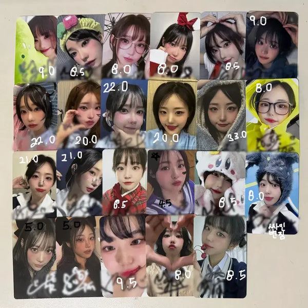 [BUNJANG] QWER Chorong Signed Photocard Lucky Draw / QWER 당첨자 친필 싸인 포토카드 포카 미공포 앨범 큐떱 쵸단 냥뇽녕냥